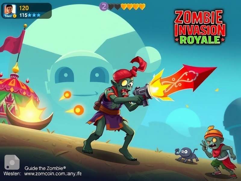 Zombie Invasion Royale gameplay screenshot